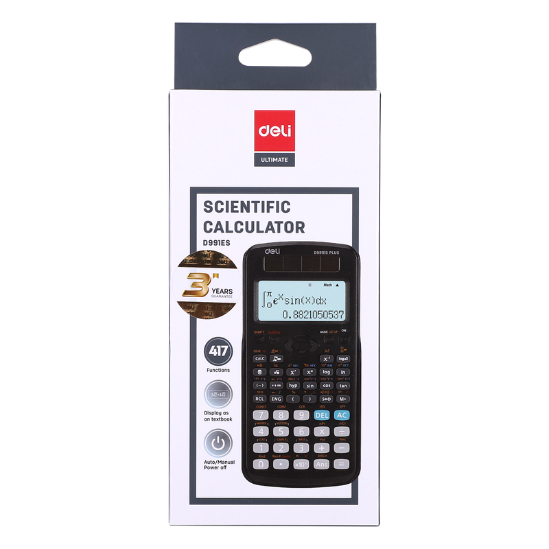 Calculadora científica Deli ED991ES