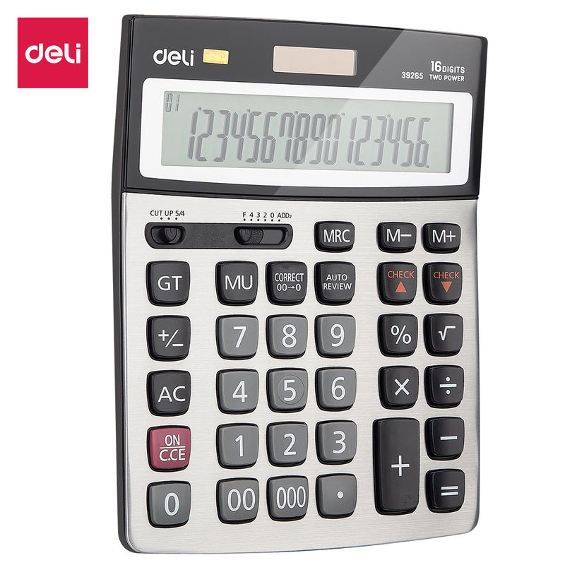 Calculadora de 16 Dígitos Deli E39265