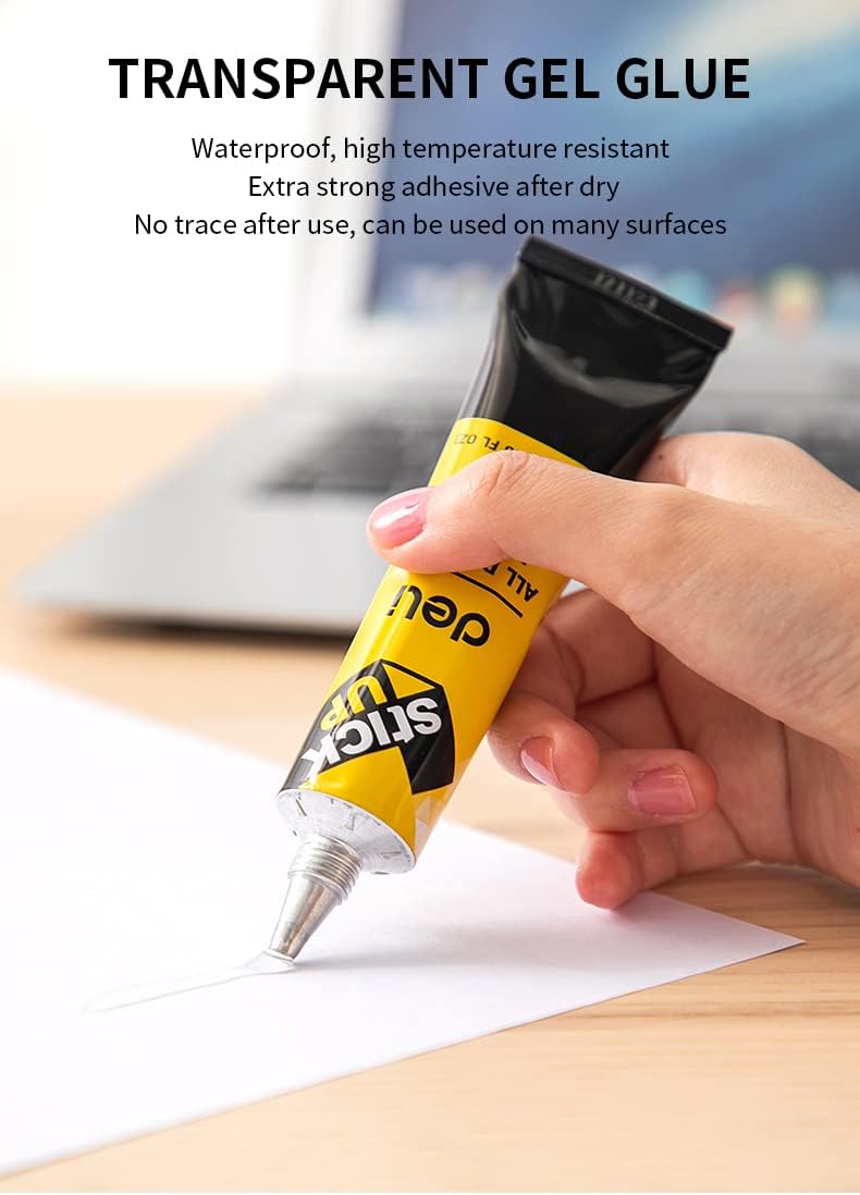 Cola transparente multifuncional Deli 35 ml (1X12)
