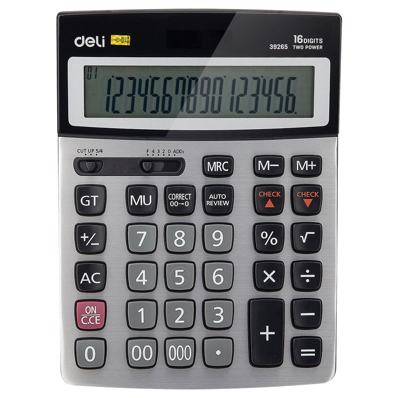 Calculadora de 16 Dígitos Deli E39265