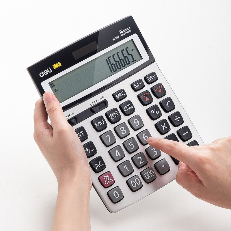 Calculadora de 16 Dígitos Deli E39265