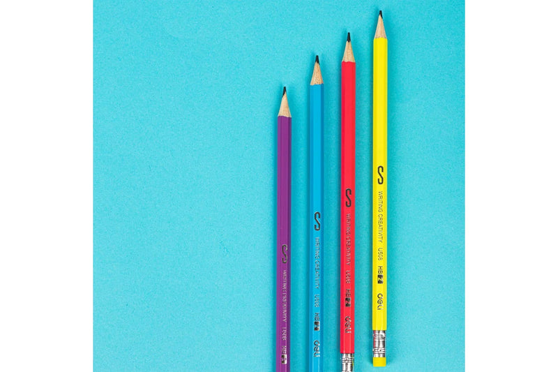 Lápis gráfite HB com borracha Deli EU50806