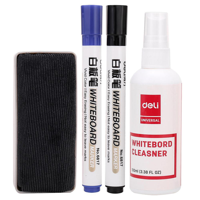 Conjunto de limpeza de quadro branco Deli E7839