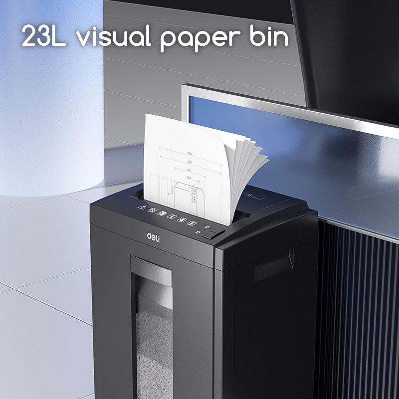 Destruidor de Papel Deli 8F 23L ET054