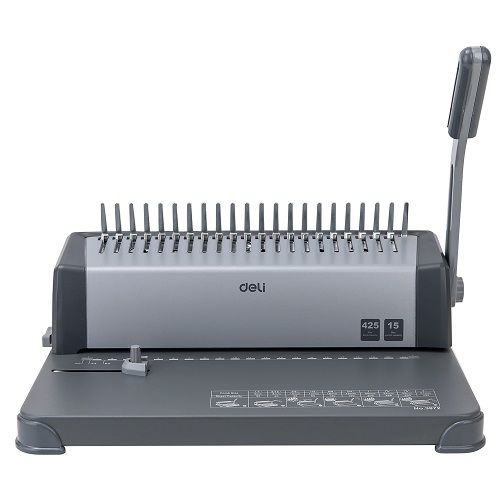 Máquina de encadernação até 425 folhas - Deli E3872