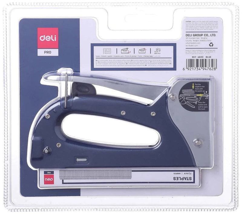 Agrafador Pro de metal Deli 4600